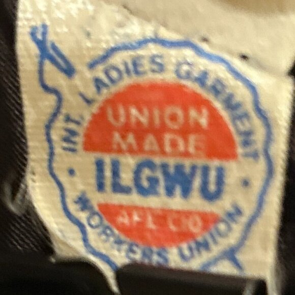 Russ Vintage SZ 12 Black herringbone 2 pc.suit office interview timeless 80's - Picture 12 of 15